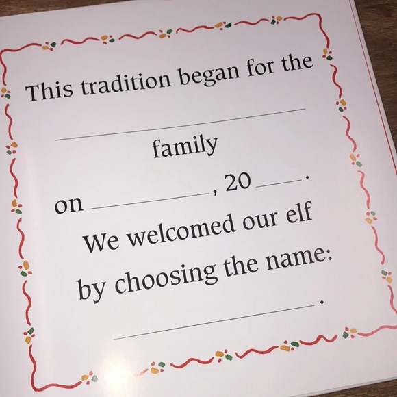 The Elf on the Shelf A Christmas Tradition hardback kids book - Picture 5 of 7